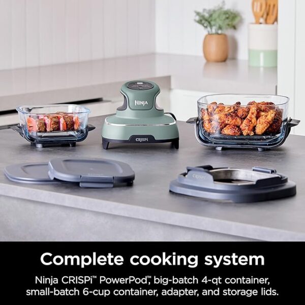 Ninja Crispi Air Fryer, Microwave, Freezer - Image 2