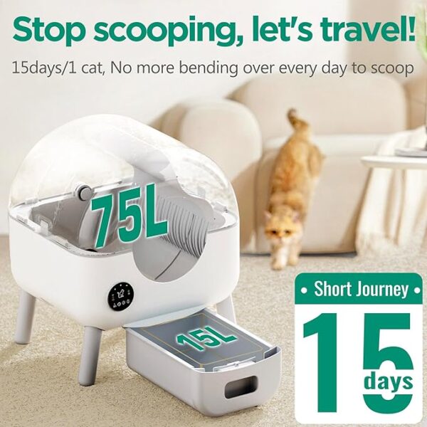 Limite time67%offSelf Cleaning Litter Box - Image 3